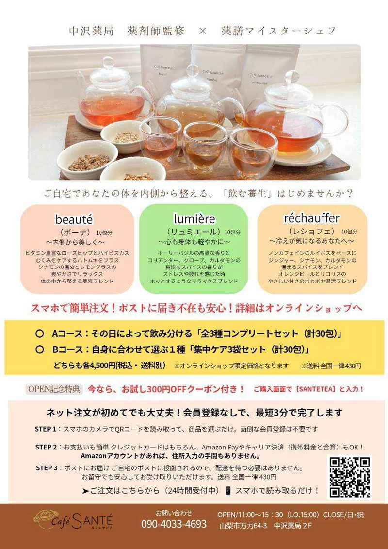 ネットショップ紹介チラシ